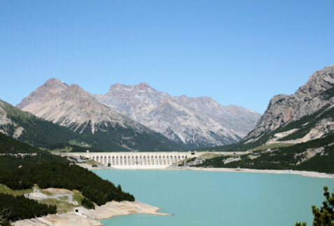 Fraele Towers and Cancano lake - The second dam of San Giacomo - BBOfItaly