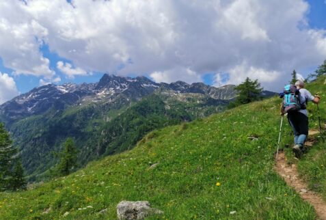 Rifugio Abate Carestia - The view from the mountain path - BBOfItaly.it