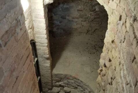 Rocca dei Veneziani and Clock Tower - Stairs to the jails - BBOfItaly