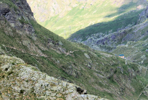 Pizzo dei Tre Signori - The path from Rifugio Falc to bocchetta di Piazzocco