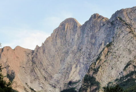 Pizzo d’Uccello – its pure vertical and concave 800 meters high north wall