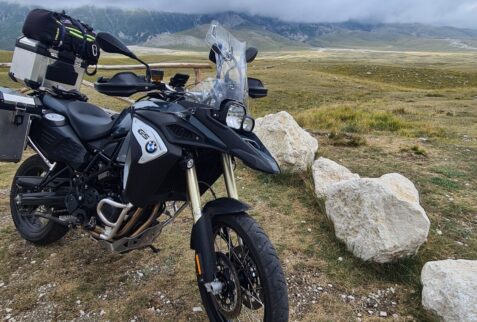 Campo Imperatore - Abruzzo -BMW F800 Adventure