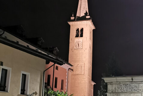 Introd – bell tower of the village church