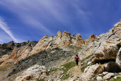 Colle di Belleface – walking alone in a unbelievable lunar landscape