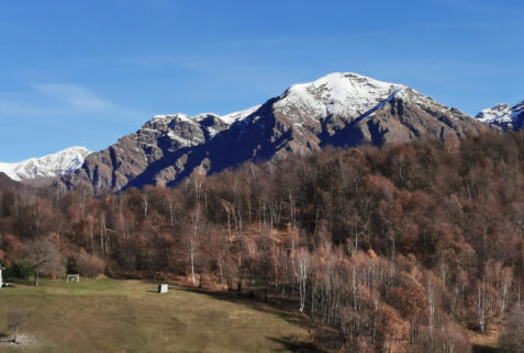 San Calimero – observing mountains on the opposite side of Valsassina