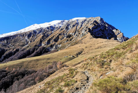 San Calimero – foreshortening going up towards Zucco del Falò