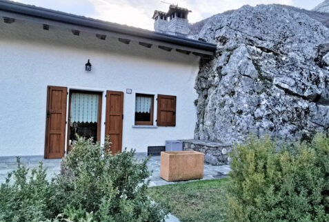 San Calimero – chalet embedded in a big rock at Piani di Nava