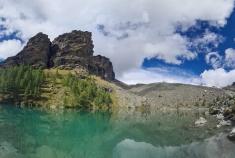 Val d'Ayas - Blue Lake and surroundings