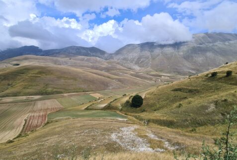 View on Monti Sibillini from Castelluccio di Norcia pt.2