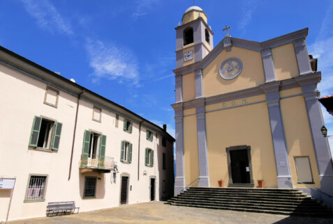 Mulazzo - main square of the hamlet