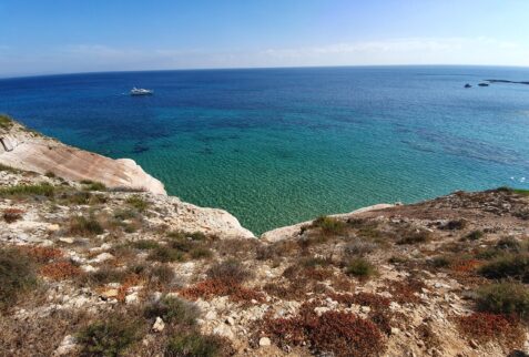 View from Cala Geniò - San Pietro Island