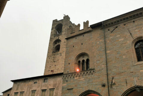 Bergamo – glimpse on Bergamo Alta