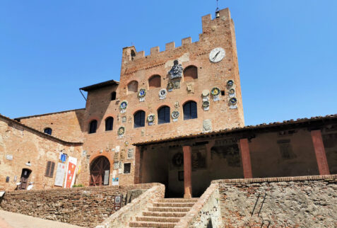 Certaldo – Palazzo Pretorio in the highest part of the village