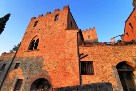 Certaldo – sunset light on the hamlet