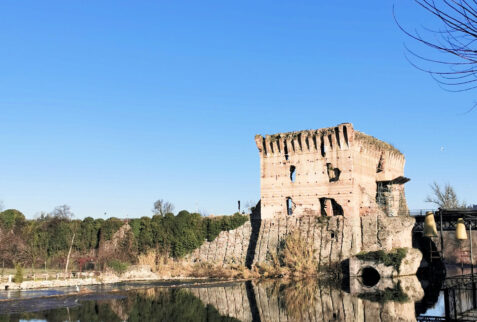 Borghetto – a fortress of Ponte Visconteo