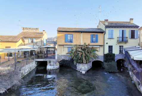 Borghetto – a glimpse of the oldest part of the hamlet built on the Mincio river