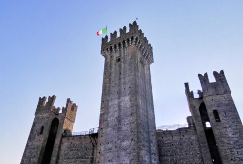 Borghetto – towers of Castello Scaligero