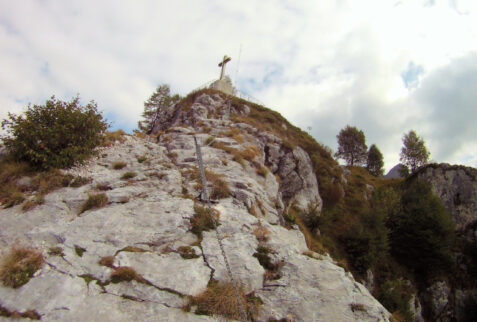 Ferrata Gamma 1 Lecco – the final part of the aided path