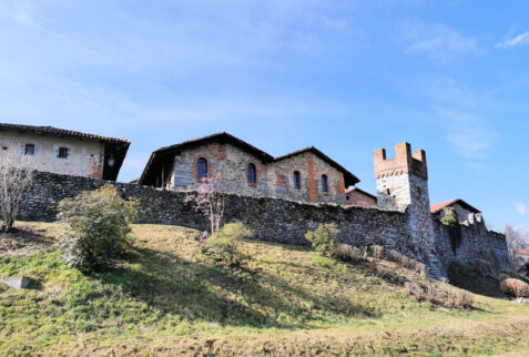 Ricetto di Candelo Piemonte – the outside of Ricetto