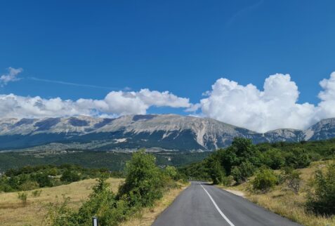 Road to Majella National Park -Abruzzo