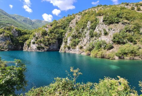 San Domenico Lake - Sagittario Canyon - Abruzzo