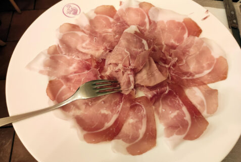 Osteria del Pellicano - Prosciutto Crudo di Parma