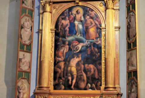 Chiesa di San Cristoforo – an ancient painting inside the church