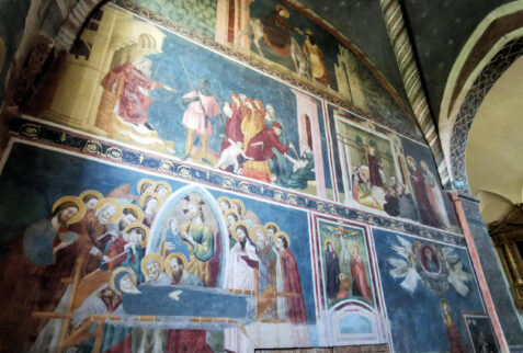 Sant’Antonio in Polesine – frescoes from Giotto’s school in lateral chapels