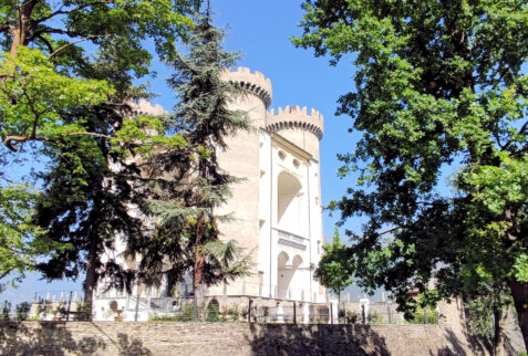 Castello di Aymavilles – the castle is encompassed by a fantastic park