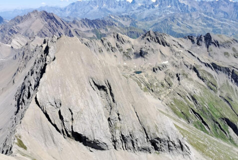 Grande Rochere – Aiguille de Bonalex seen from the top