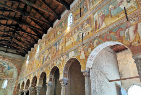 Abbazia di Pomposa – some frescoes in Chiesa di Santa Maria – BBofItaly