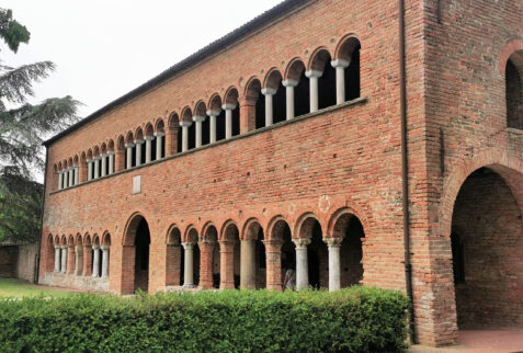 Abbazia di Pomposa – a building of the Abbey – BBofItaly