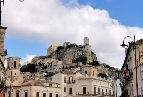 Modica - Castello dei Conti di Modica with its Torretta dell’Orologio - BBofItaly