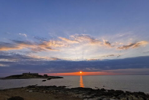 Noto – at the end of the day an incredible sunset seen at Capo Passero - BBofItaly