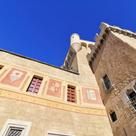 Castello di Saint Pierre – a glimpse of the castle – BBofItaly