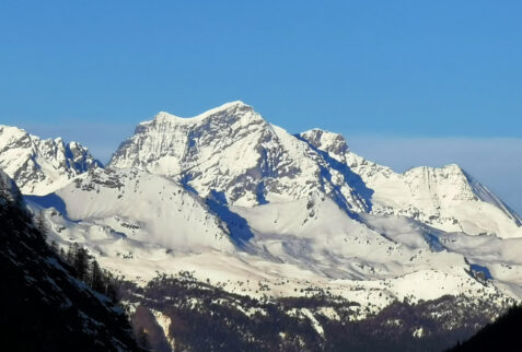 Val di Rhemes – looking towards the main valley of the region, you can observe the Grand Combin on the border with Switzerland – BBofItaly