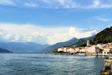 Bellagio – looking toward north the Gera Lario branch – BBofItaly