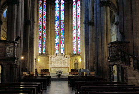 Arezzo – interior of Santi Pietro e Domenico cathedral – BBofItaly