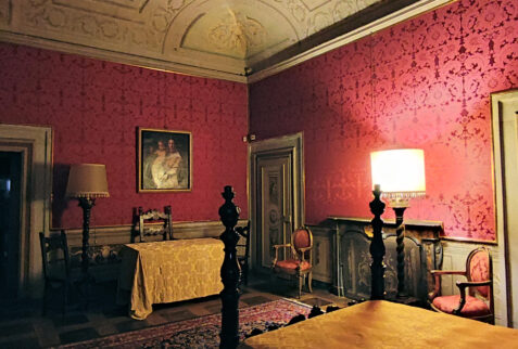 Arezzo – Pope’s bedroom into Palazzo Vescovile – BBofItaly