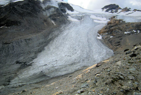 Val Martello - glacier tongue close-up – BBofItaly