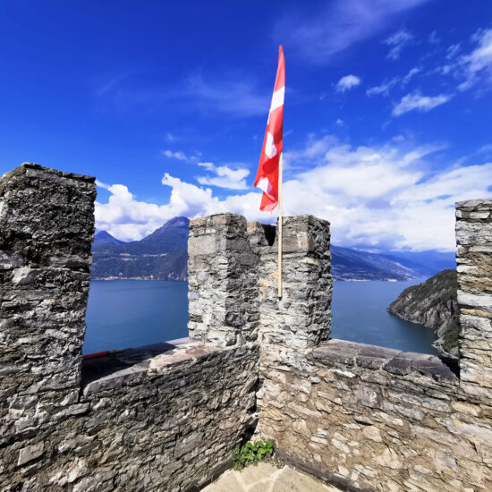 Vezio castle – the fantastic view from the top of the tower – BBofItaly