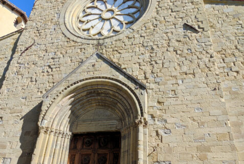 Sansepolcro – facade of Duomo – BBofItaly