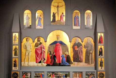 Sansepolcro - Polittico della Misericordia painted by Piero della Francesca – BBofItaly