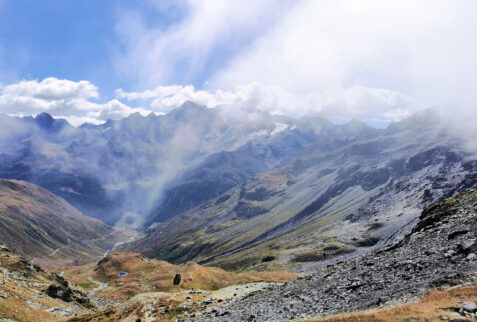 Col du Mont – looking towards Valgrisenche – BBofItaly