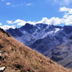 Col du Mont – view of Grande Rousse massif climbing towards the pass – BBofItaly