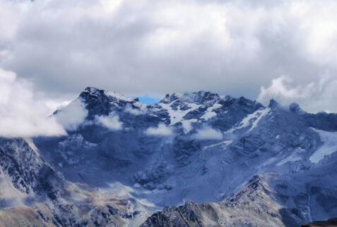 Col du Mont – a fantastic view of Grande Rousse massif seen from the pass - BBofItaly