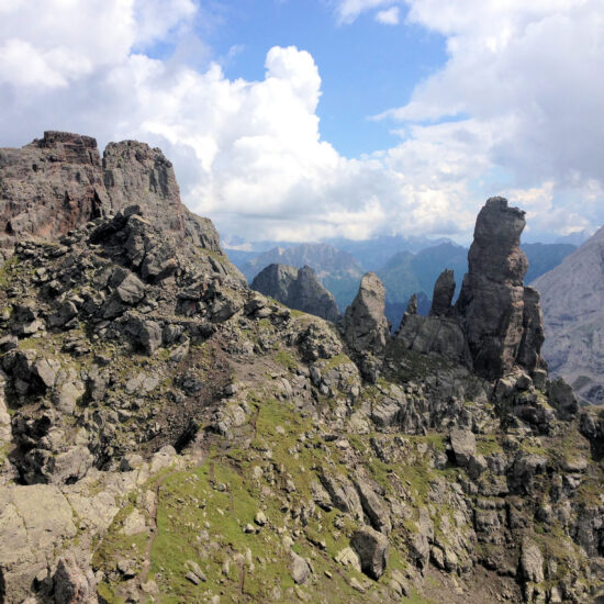 Ferrata delle Trincee – a glimpse of the Padon ridge – BBofItaly