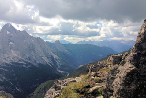 Ferrata delle Trincee – a glimpse of the landscape climbing the Ferrata – BBofItaly