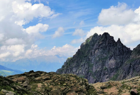 Lago Rotondo – still a view of the west side of Pizzo di Tronella seen from Lago Rotondo – BBofItaly