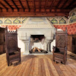 Introd Castle – wonderful fireplace – BBofItaly